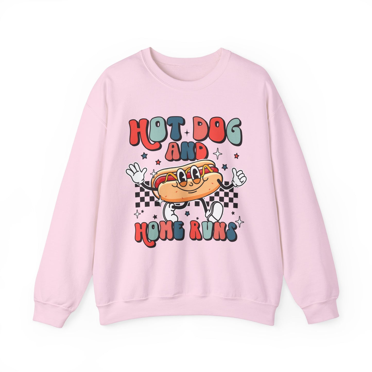 Hot Dogs and Home Runs Heavy Blend™ Crewneck Sweatshirt