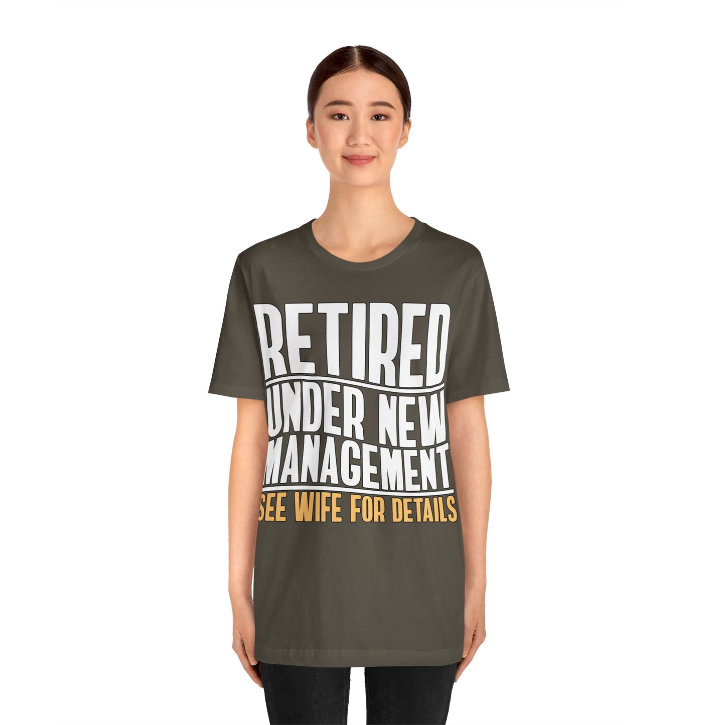 New Management Jersey Short Sleeve Tee