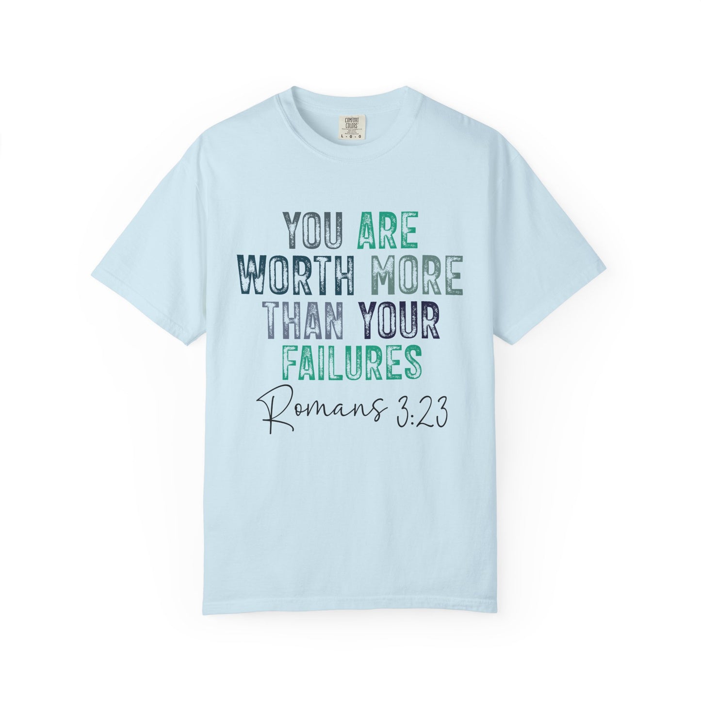 Know Your Worth Garment-Dyed T-shirt
