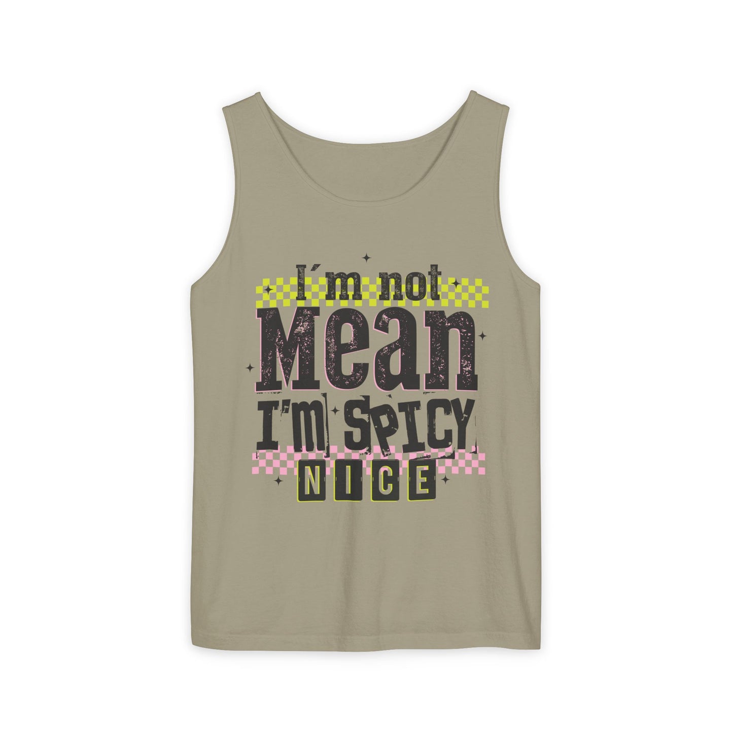 Spicy Nice Garment-Dyed Tank Top