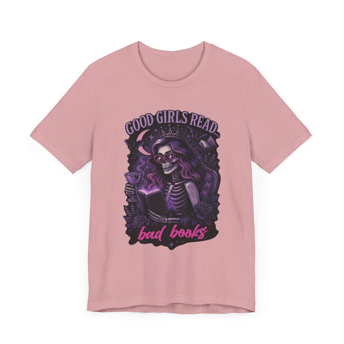 Good Girls Read Bad Books Jersey Short Sleeve Tee