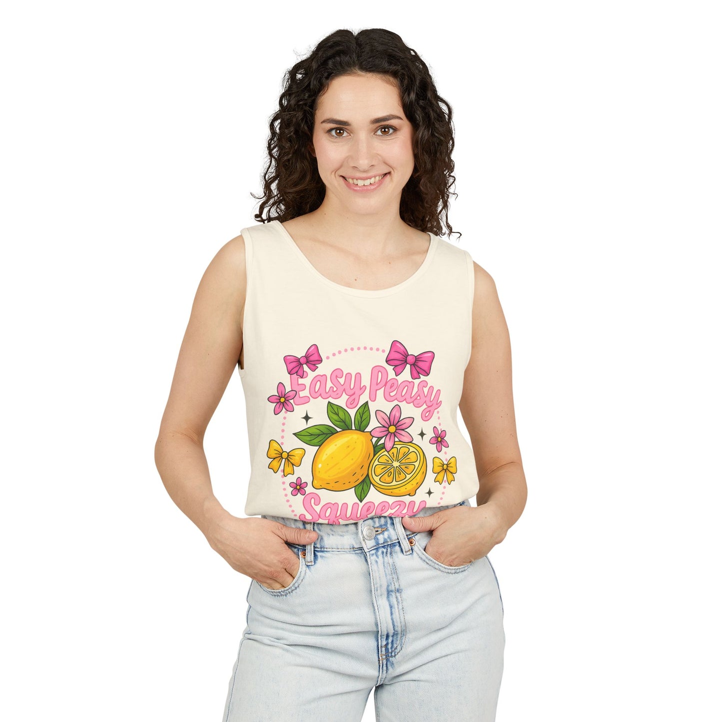 Easy Peasy Garment-Dyed Tank Top