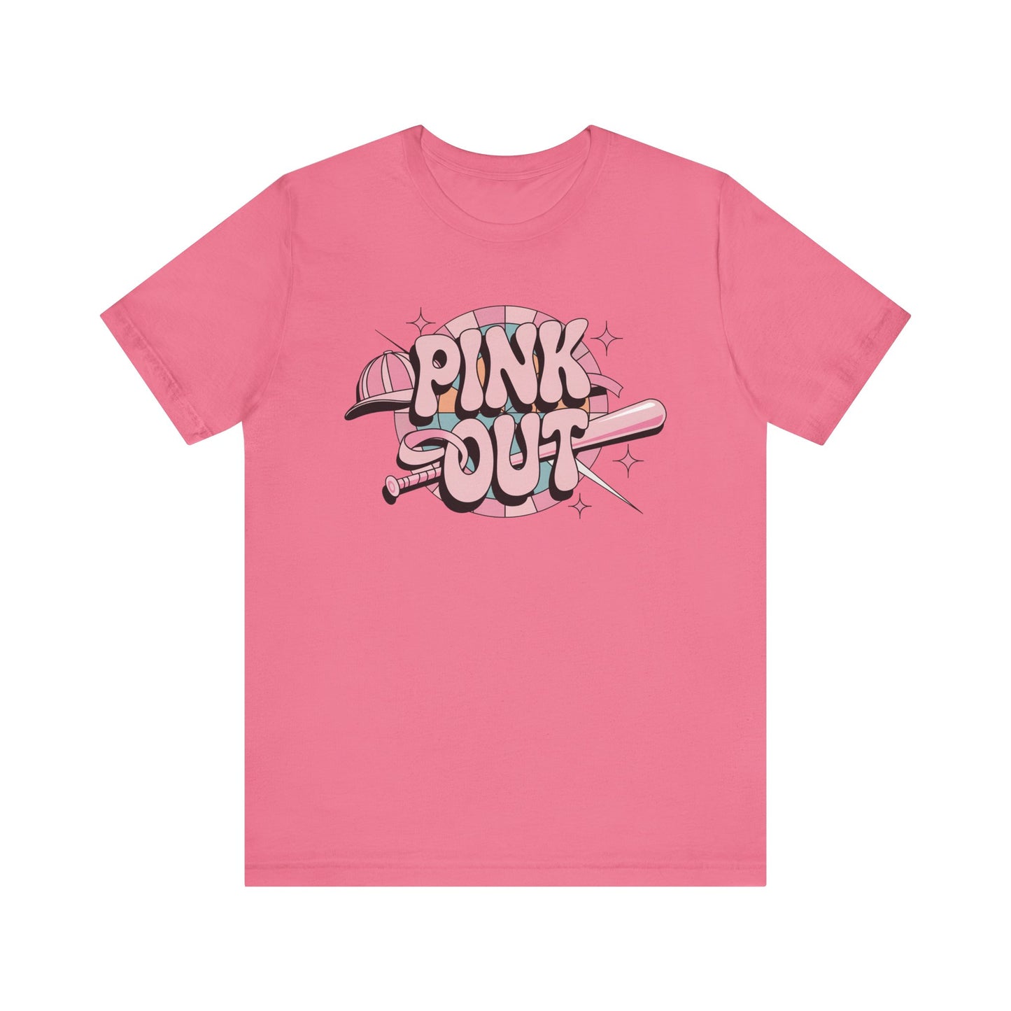 Baseball Pink Out Jersey Short Sleeve Tee