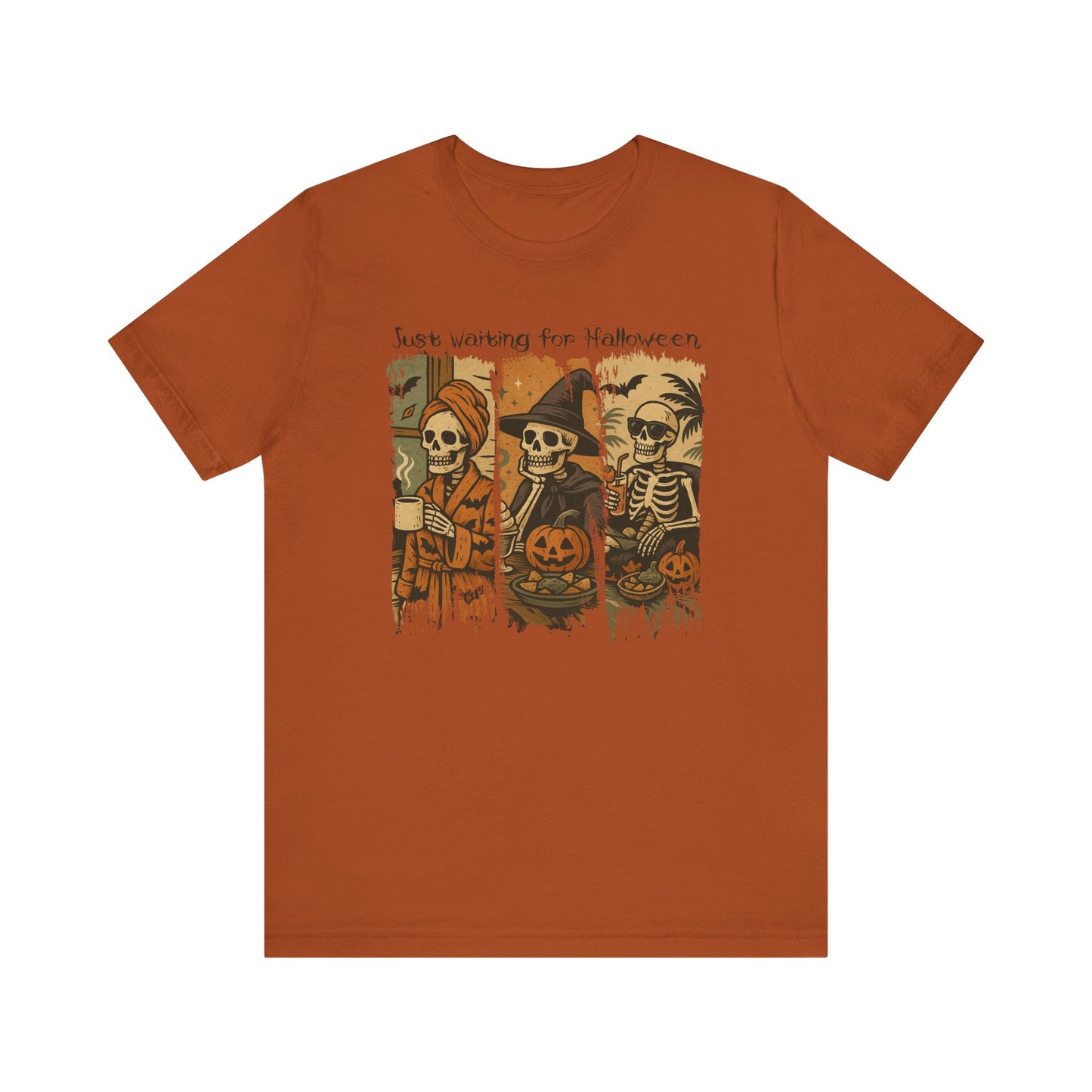 Waiting For Halloween Jersey Short Sleeve Tee