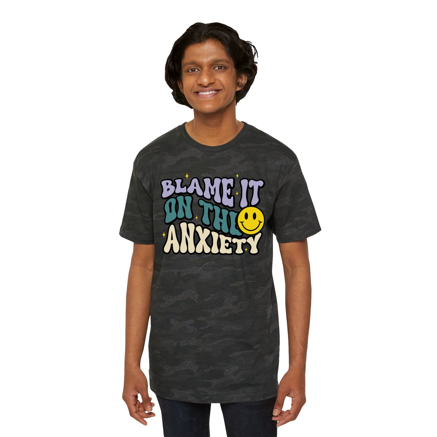 Blame It On The Anxiety Fine Jersey Tee