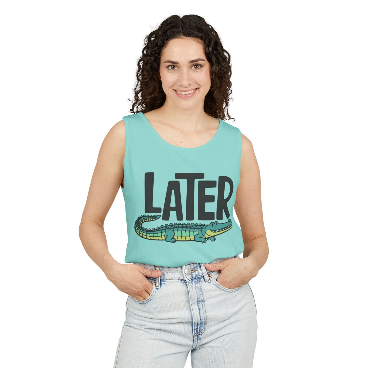 Later Gator Garment-Dyed Tank Top
