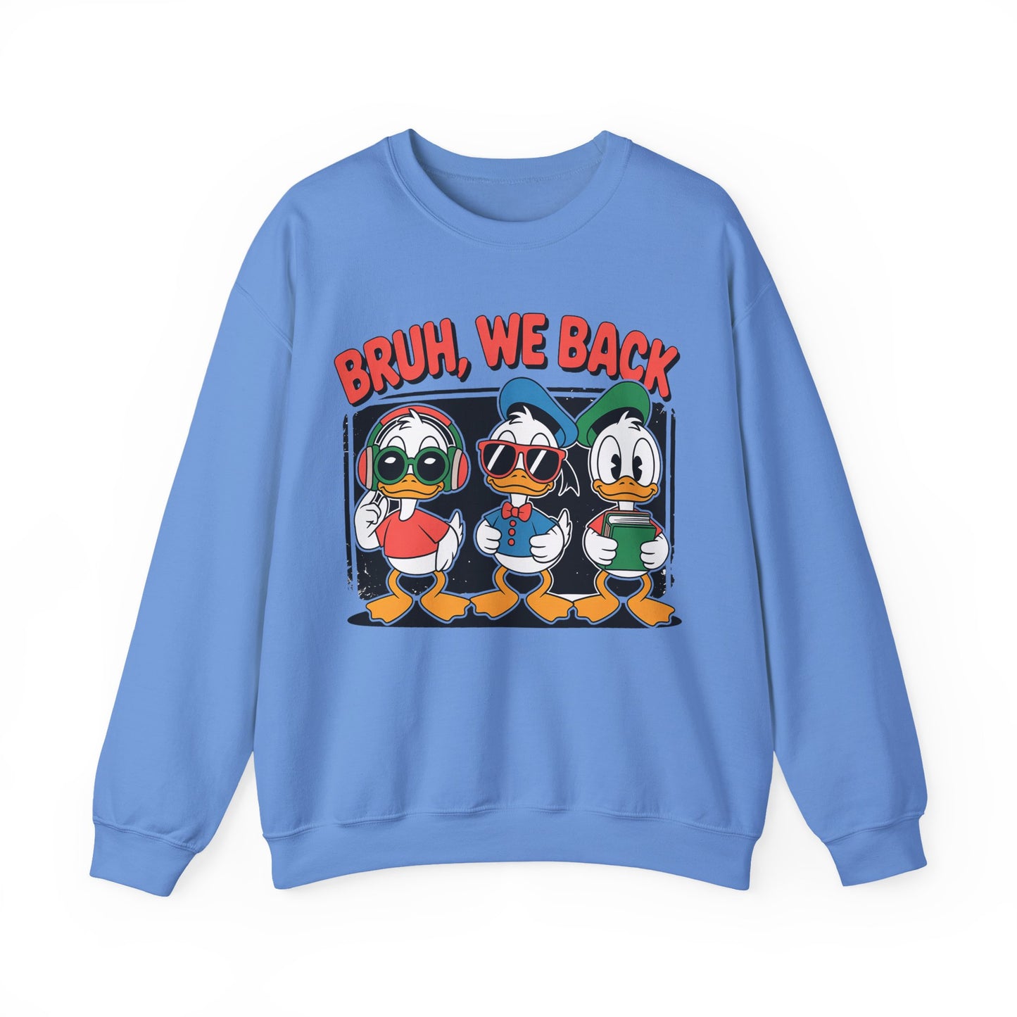 Bruh We Back Ducklings Heavy Blend™ Crewneck Sweatshirt