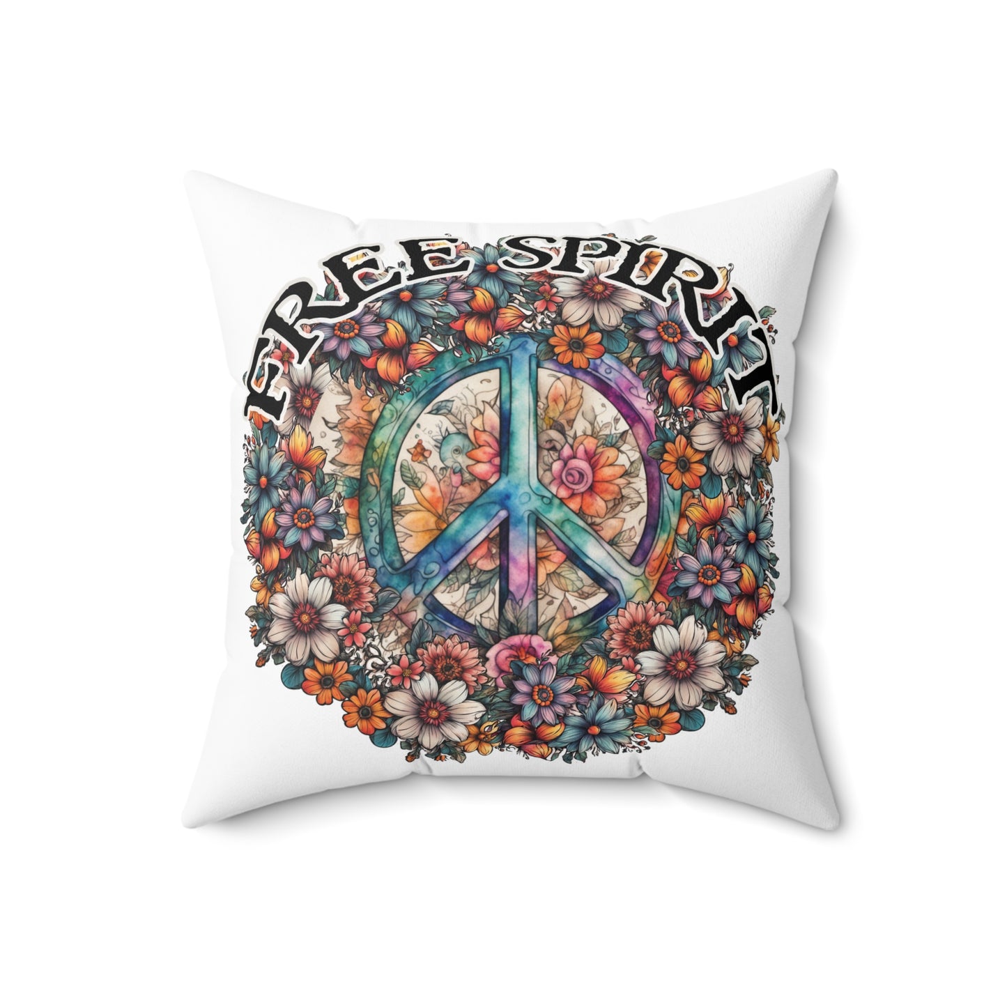 Free Spirit Spun Polyester Square Pillow