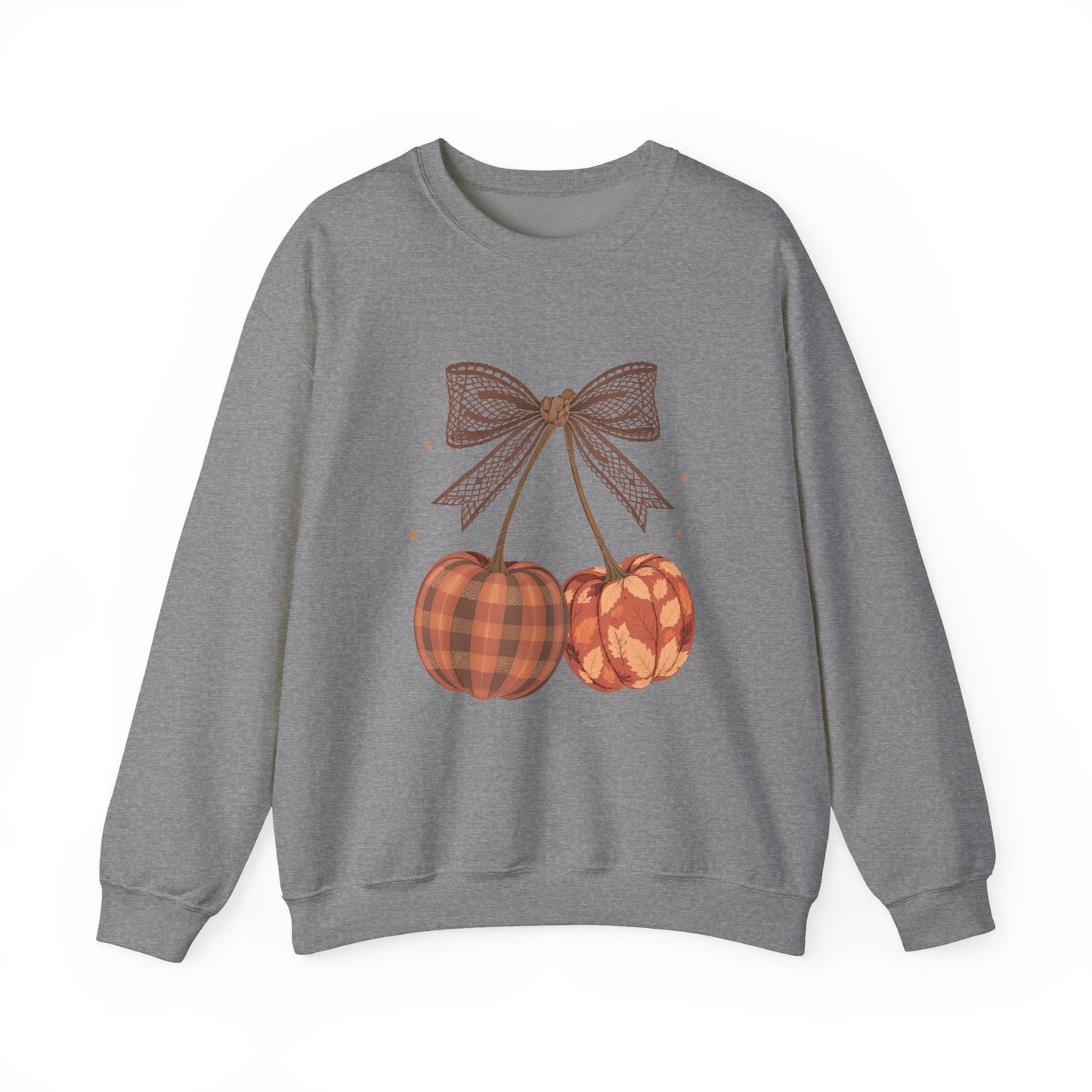 Preppy Cherry Pumpkins Heavy Blend™ Crewneck Sweatshirt