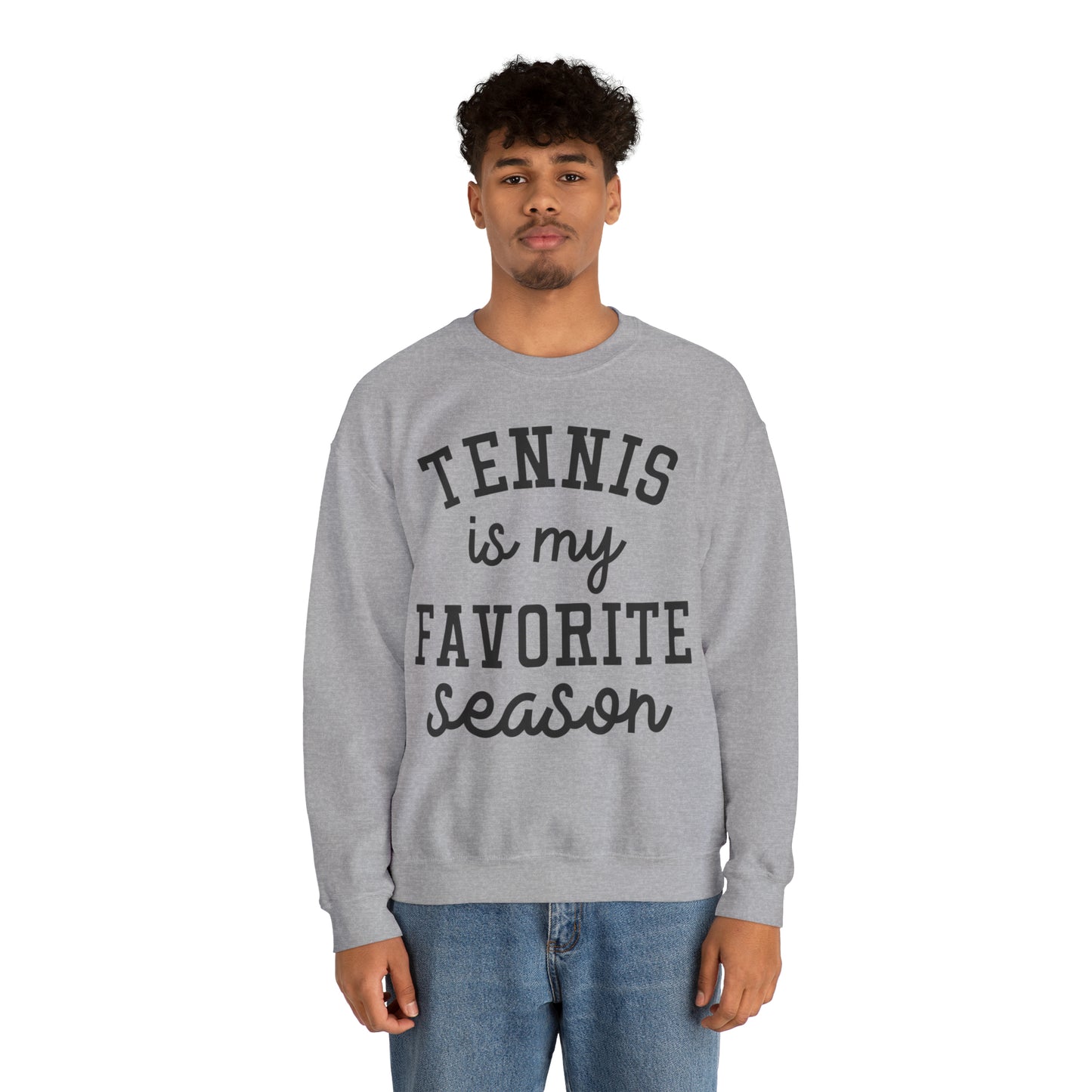 Tennis Season Heavy Blend™ Crewneck Sweatshirt