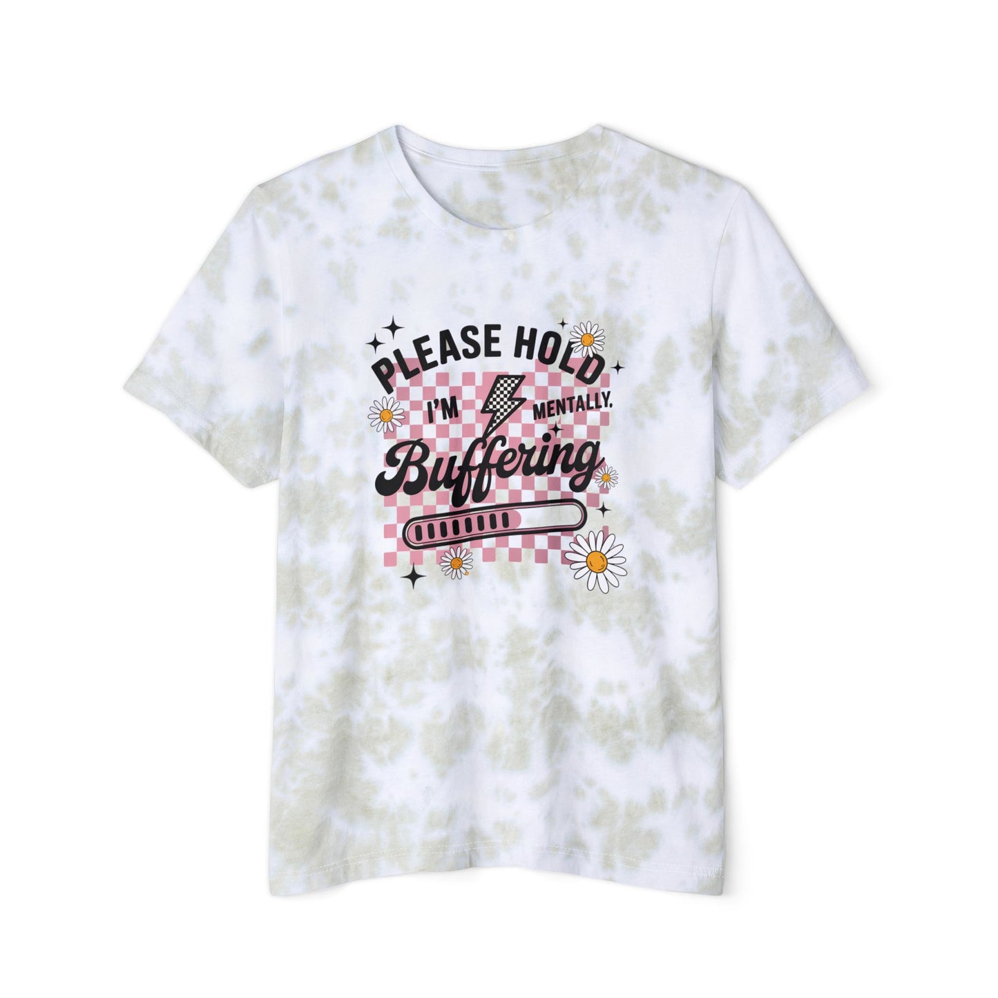 Mentally Buffering FWD Fashion Tie-Dyed T-Shirt