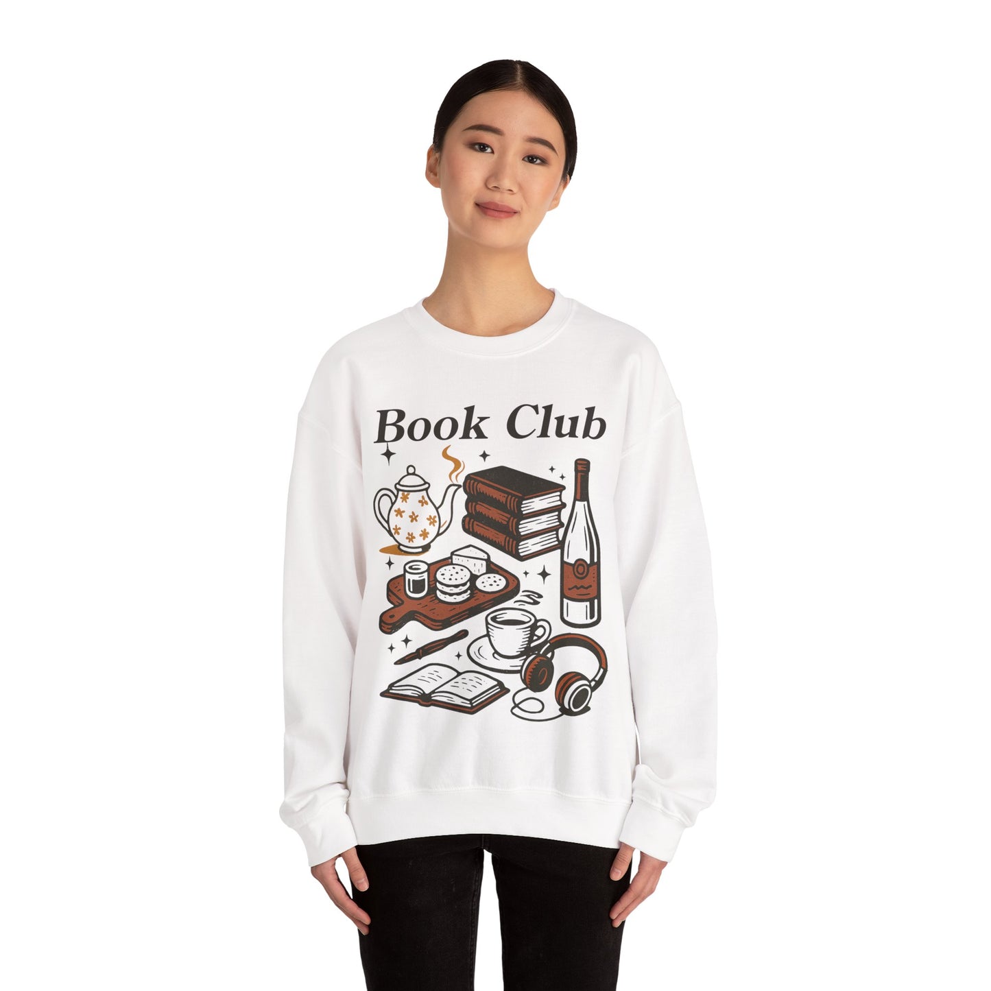 Book CLub Heavy Blend™ Crewneck Sweatshirt