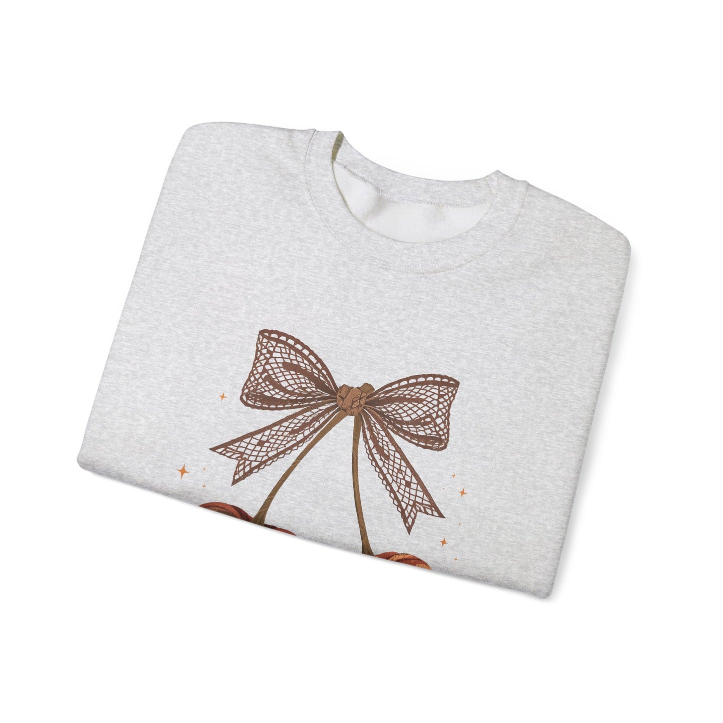 Preppy Cherry Pumpkins Heavy Blend™ Crewneck Sweatshirt
