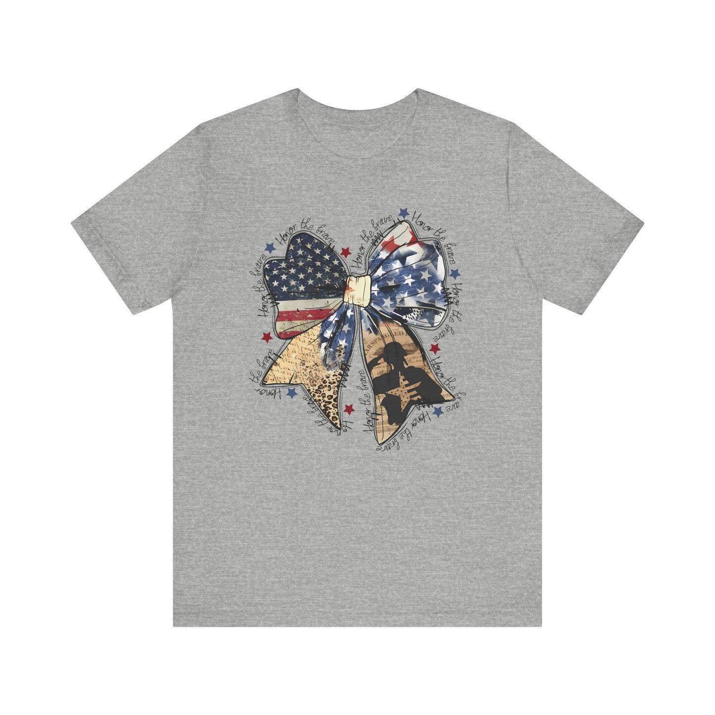 Honor The Brave Jersey Short Sleeve Tee