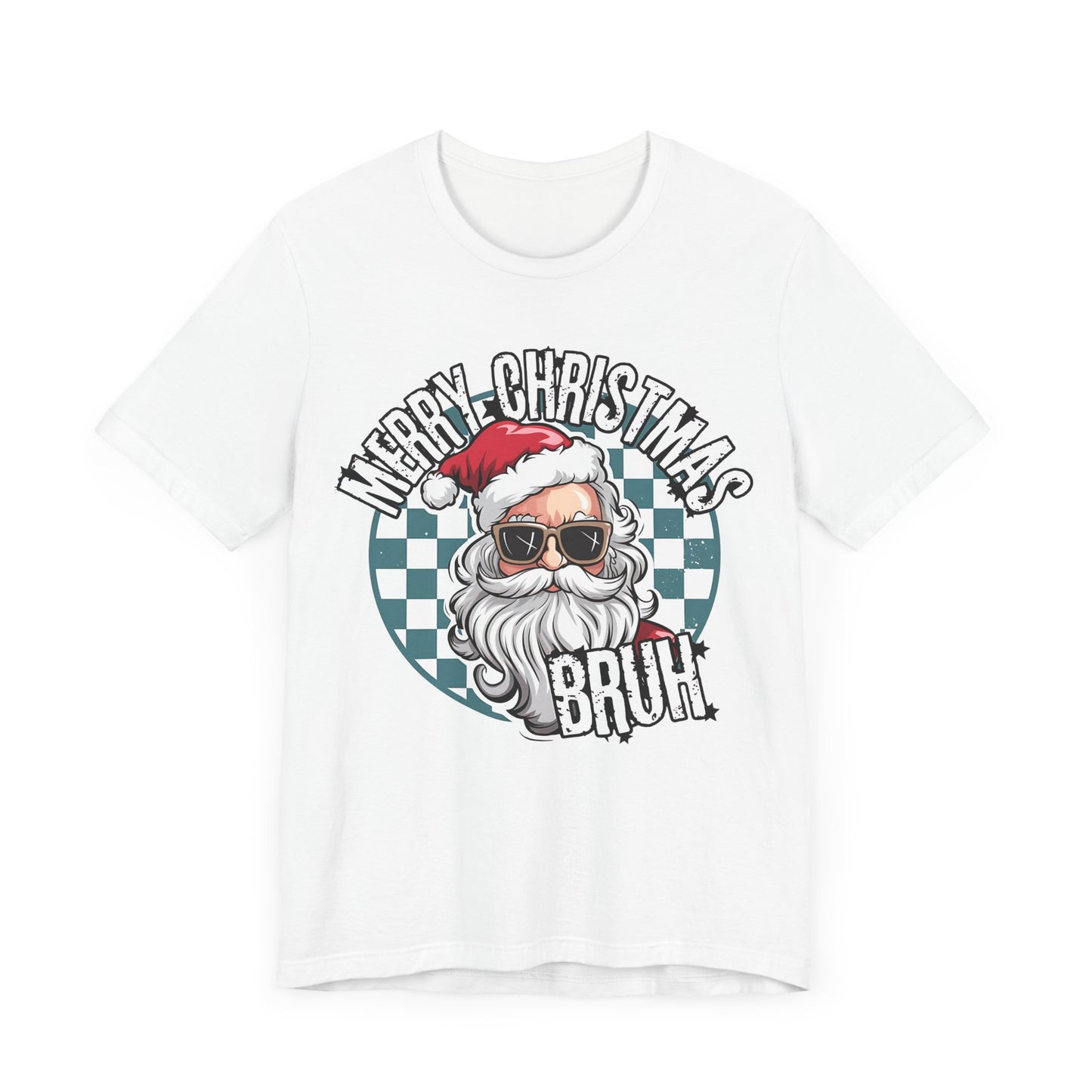 Merry Christmas Bruh Jersey Short Sleeve Tee