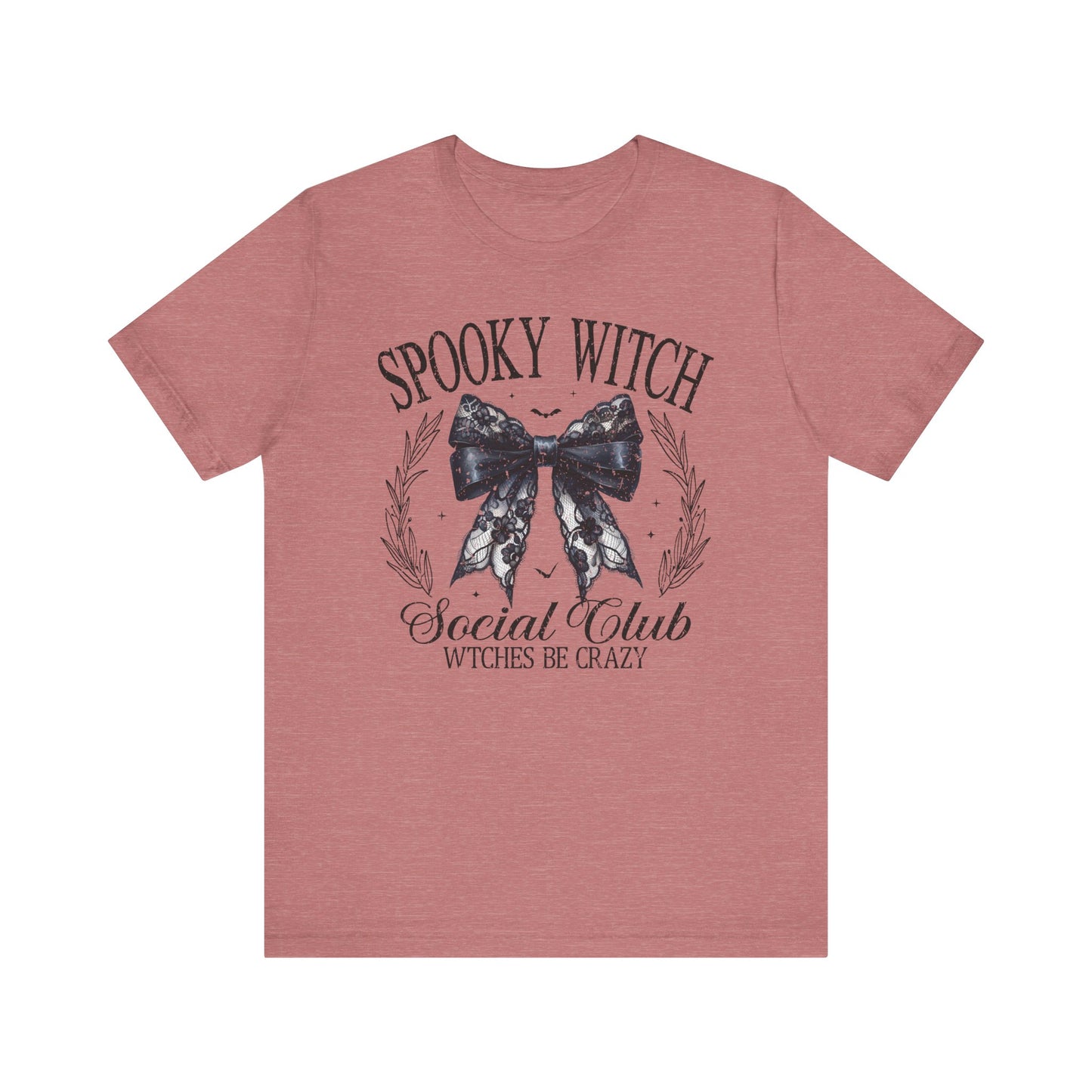 Spooky Witch Social Club Jersey Short Sleeve Tee
