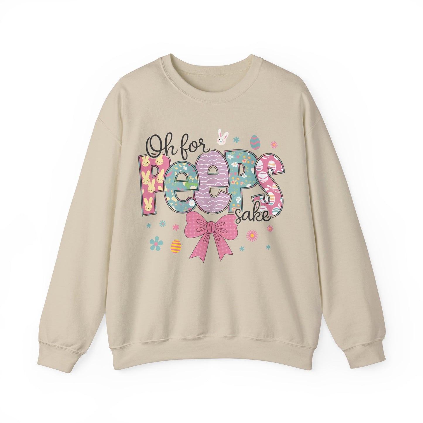 Oh For Peeps Sake Heavy Blend™ Crewneck Sweatshirt