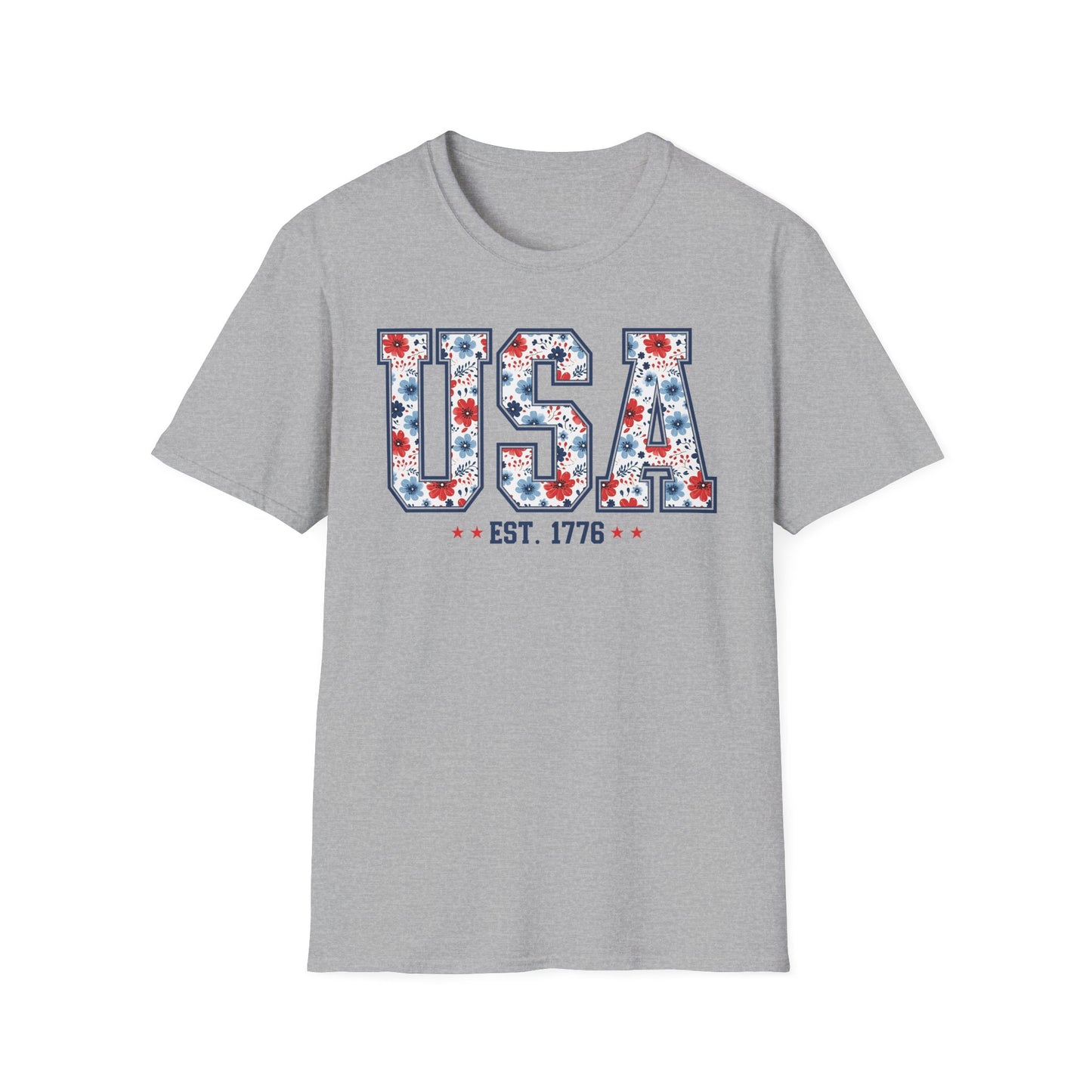 USA EST 1776 Softstyle T-Shirt