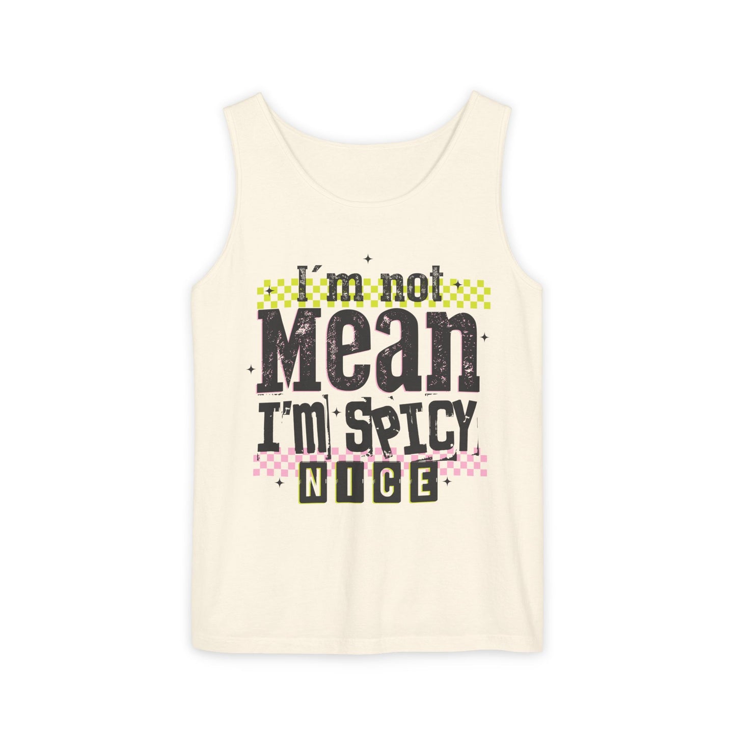 Spicy Nice Garment-Dyed Tank Top