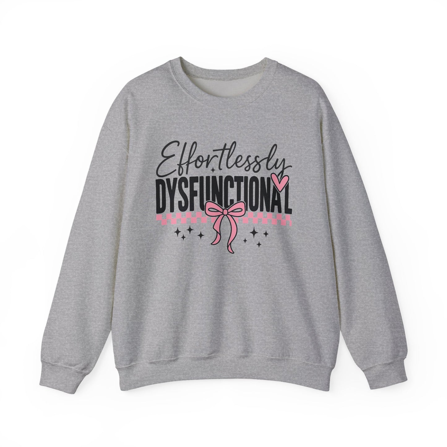 Effortlessly Dysfunctional Heavy Blend™ Crewneck Sweatshirt