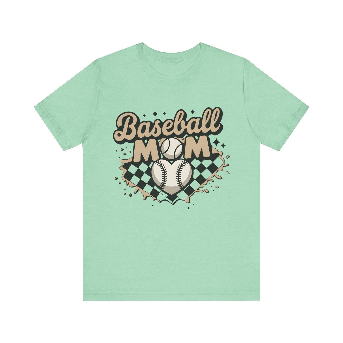 Baseball Mom Jersey Short Sleeve Tee