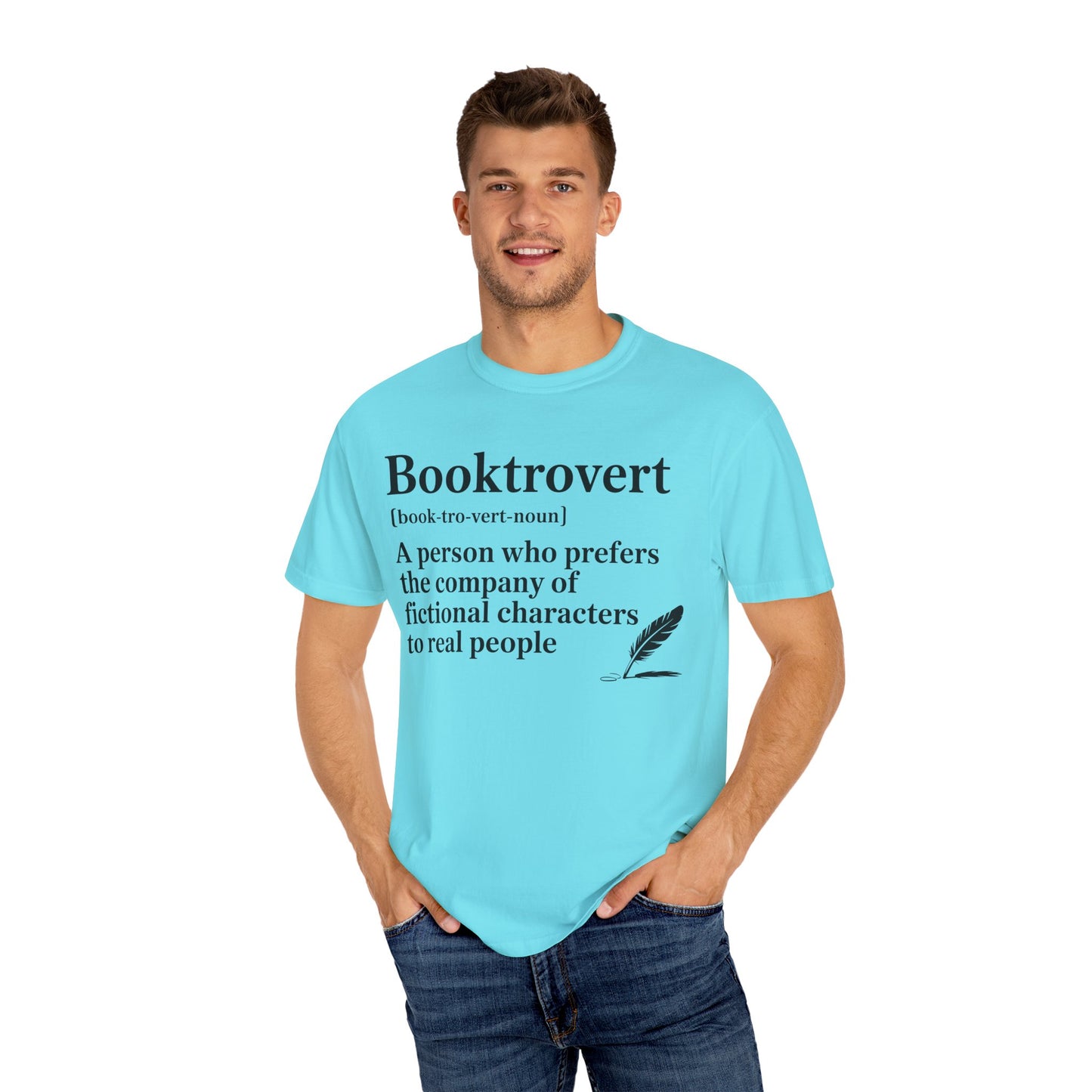 Booktrovert Garment-Dyed T-shirt
