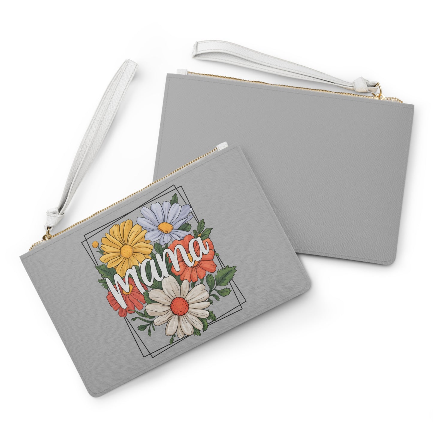 Mama Floral Clutch Bag