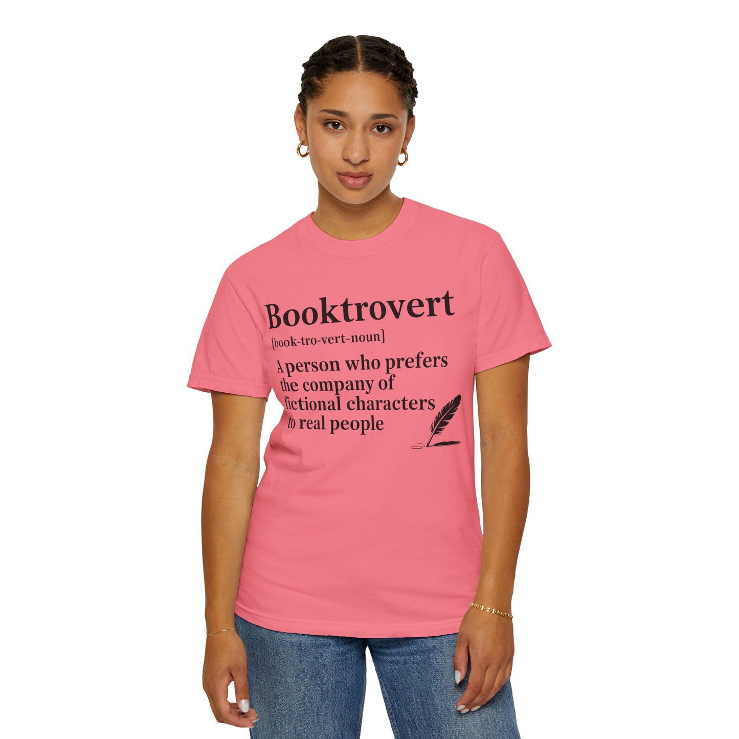 Booktrovert Garment-Dyed T-shirt