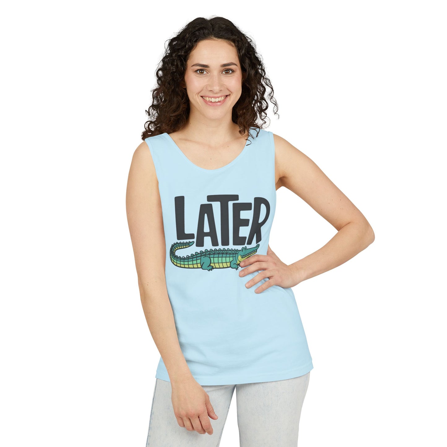 Later Gator Garment-Dyed Tank Top