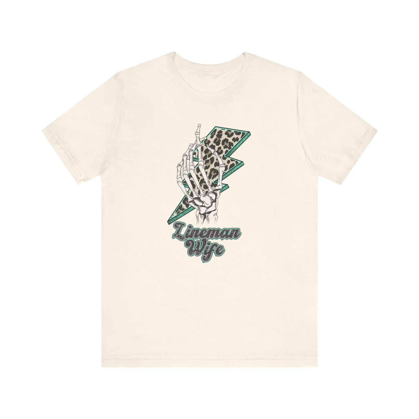 Lineman Wife Jersey Short Sleeve Tee