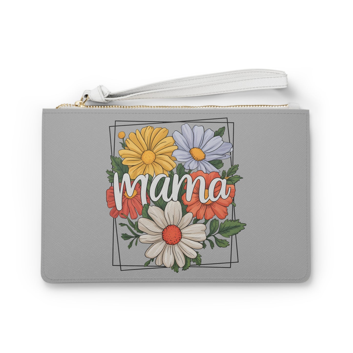 Mama Floral Clutch Bag