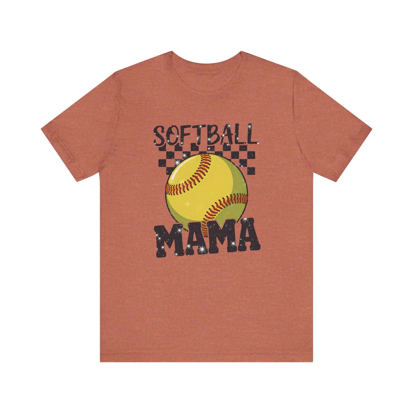 Softball Mama Jersey Short Sleeve Tee