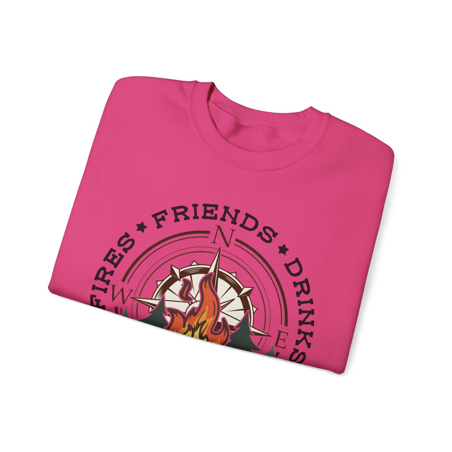 Camping Crew Heavy Blend™ Crewneck Sweatshirt