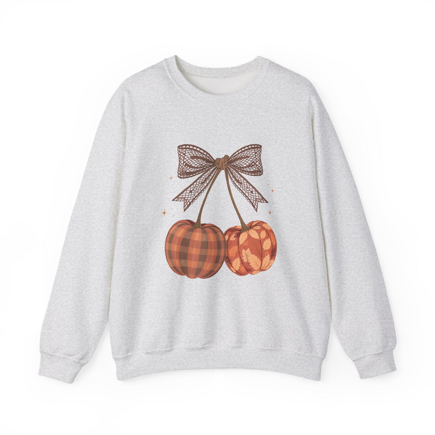Preppy Cherry Pumpkins Heavy Blend™ Crewneck Sweatshirt