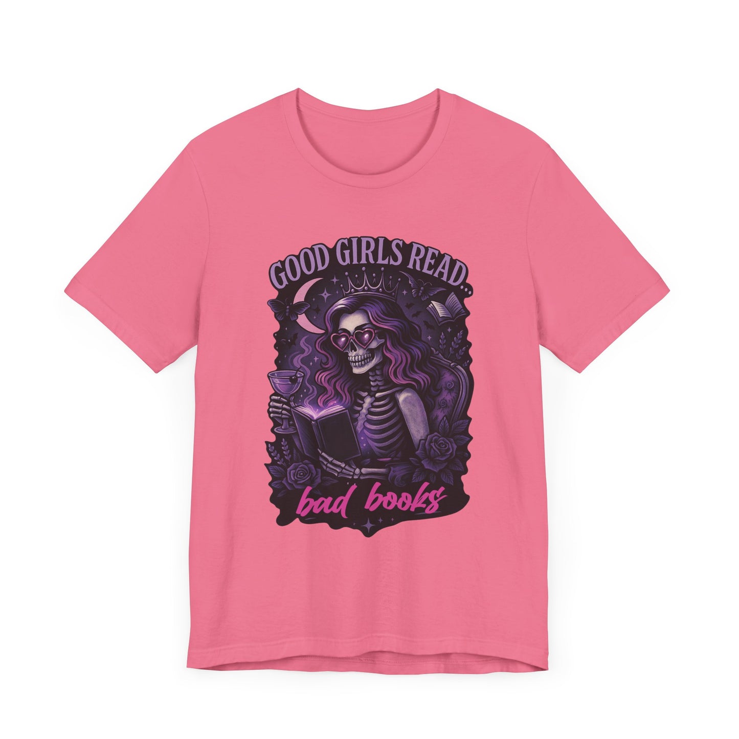Good Girls Read Bad Books Jersey Short Sleeve Tee
