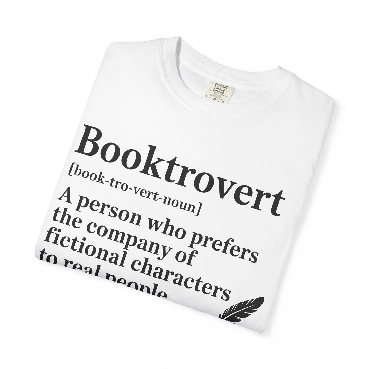 Booktrovert Garment-Dyed T-shirt