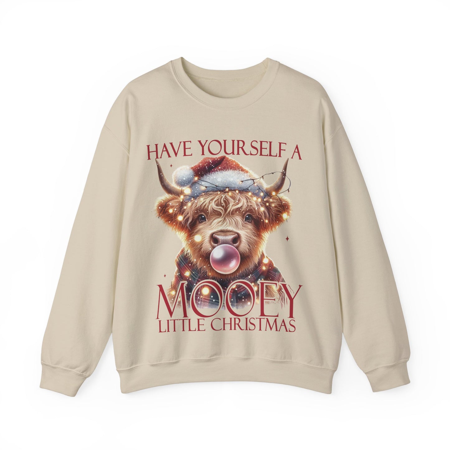 Mooey Little Christmas Heavy Blend™ Crewneck Sweatshirt