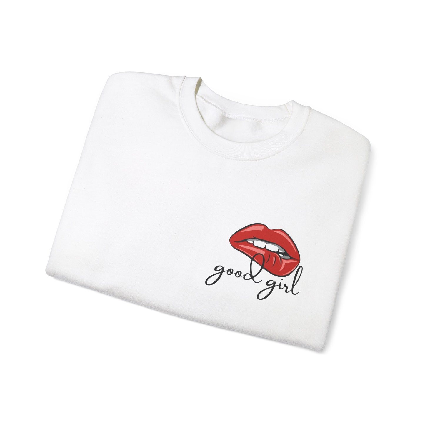 Good Girl Pocket Heavy Blend™ Crewneck Sweatshirt