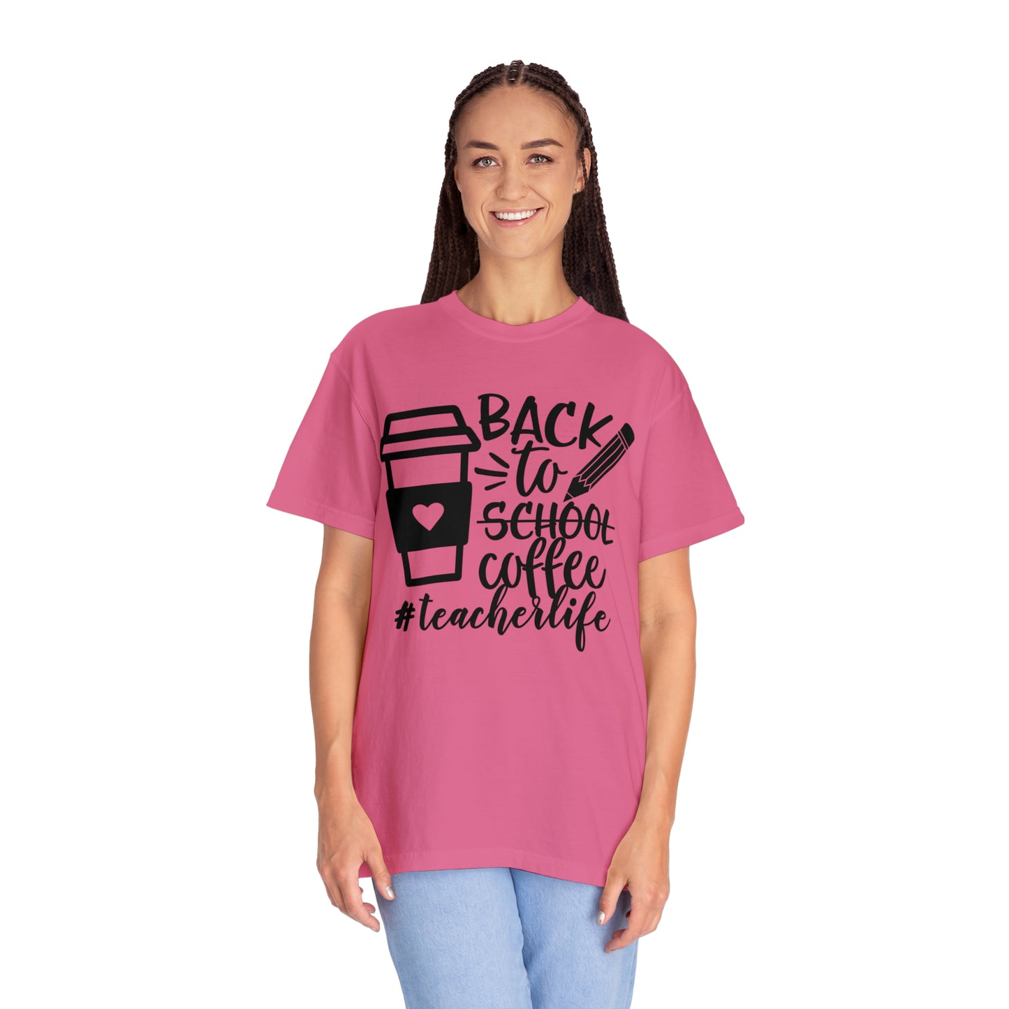 Back To Coffee Garment-Dyed T-shirt