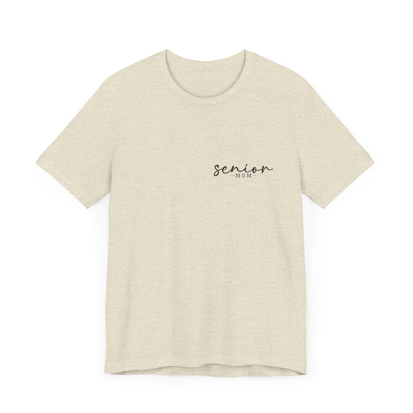 Senior Mom Pocket Jersey Short Sleeve Tee