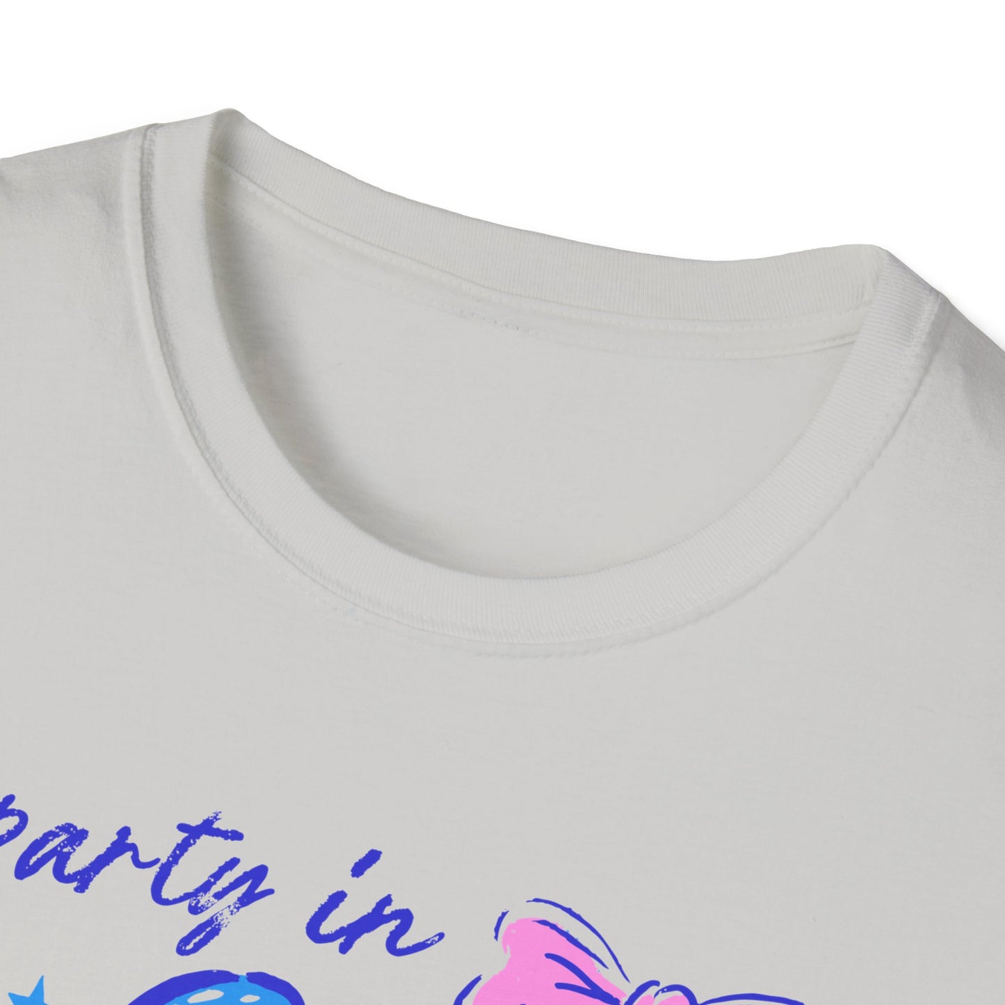 Party In The USA Balloon Dog Softstyle T-Shirt