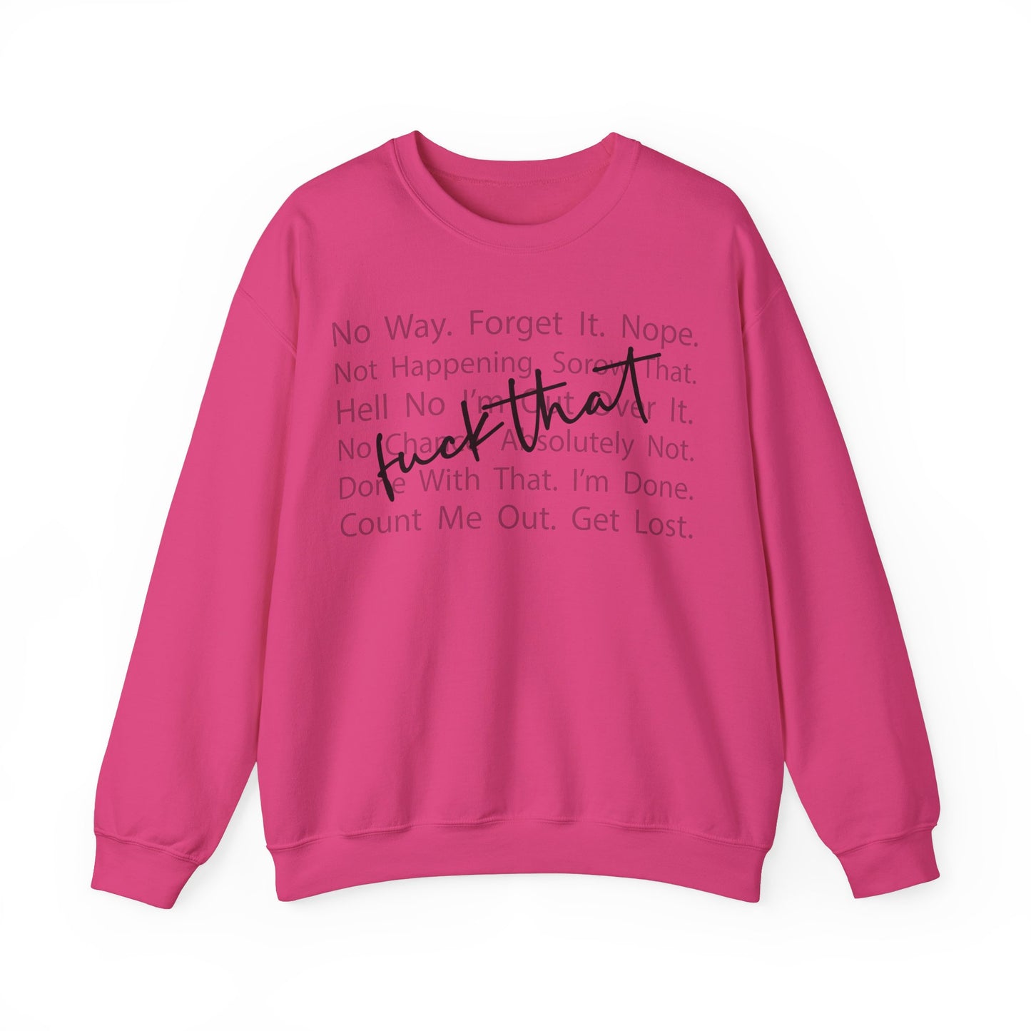 F That Heavy Blend™ Crewneck Sweatshirt
