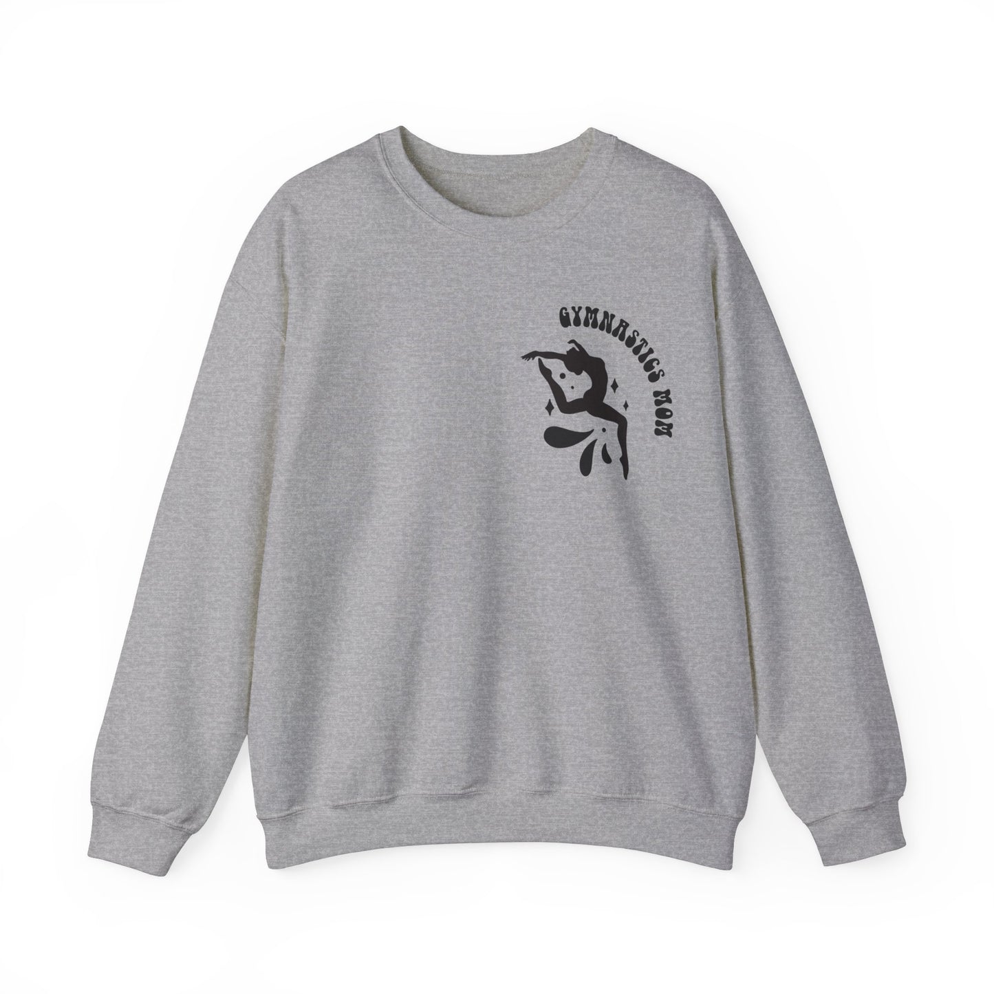 Gymnastics Mom Era Heavy Blend™ Crewneck Sweatshirt