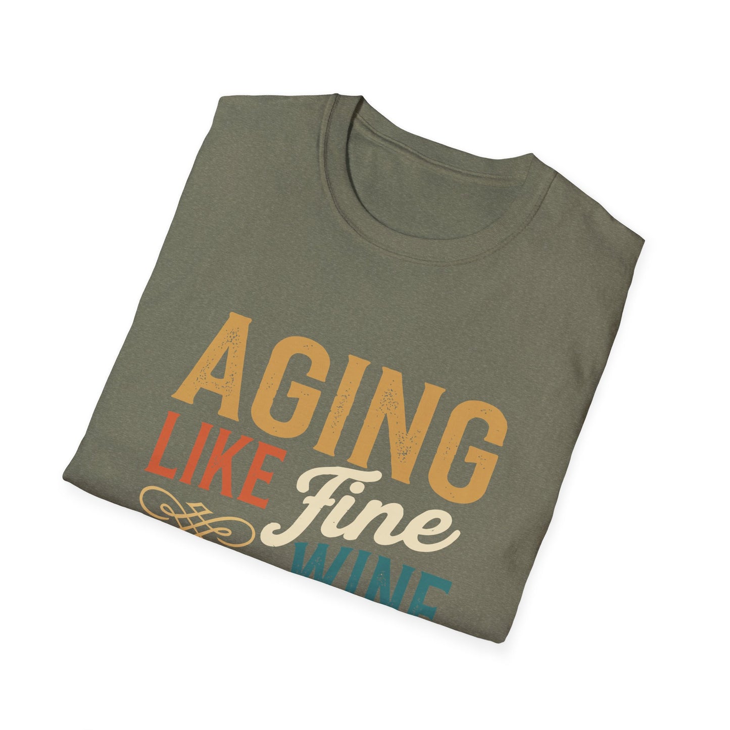 Aging Like Fine Wine Softstyle T-Shirt