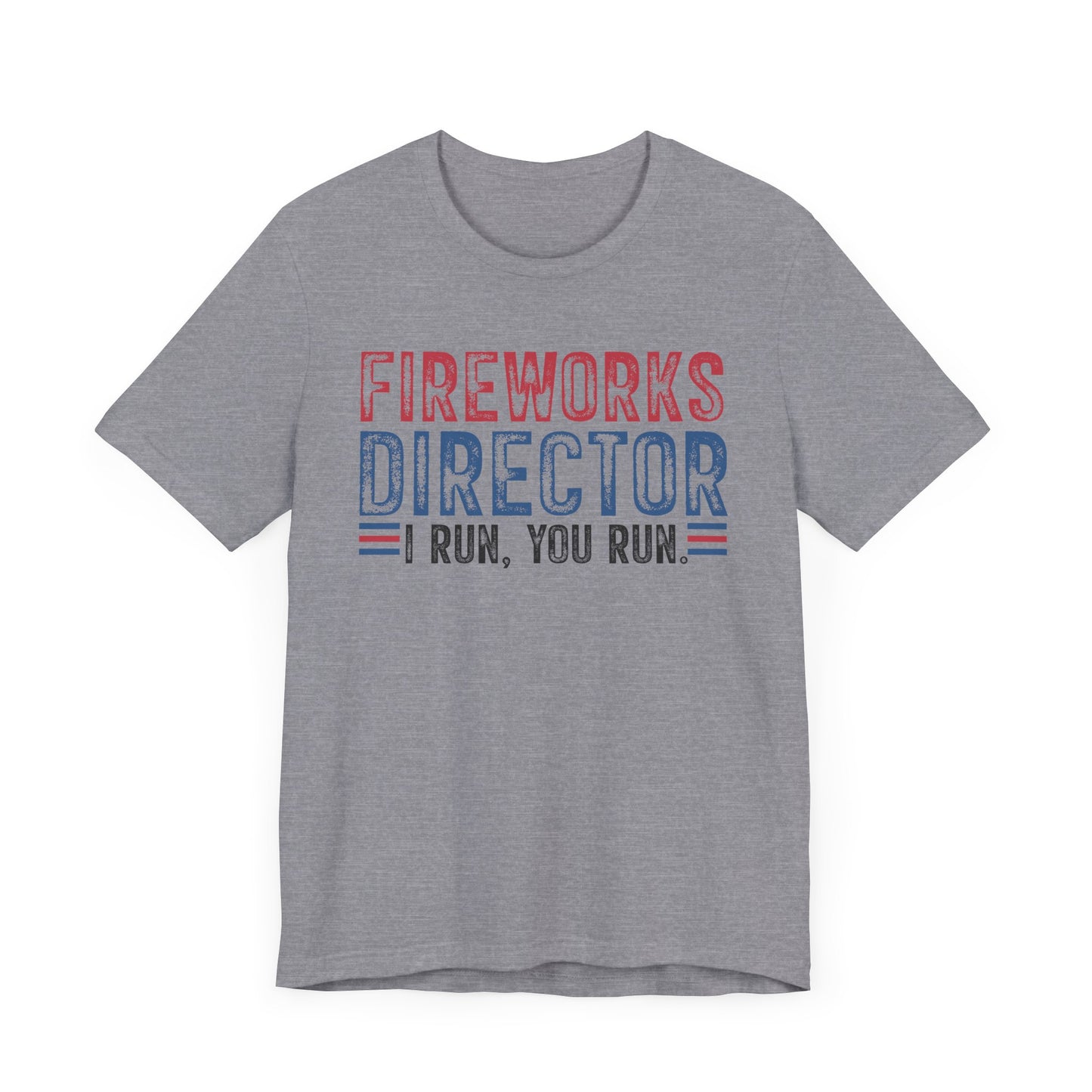 I Run You Run Jersey Short Sleeve Tee