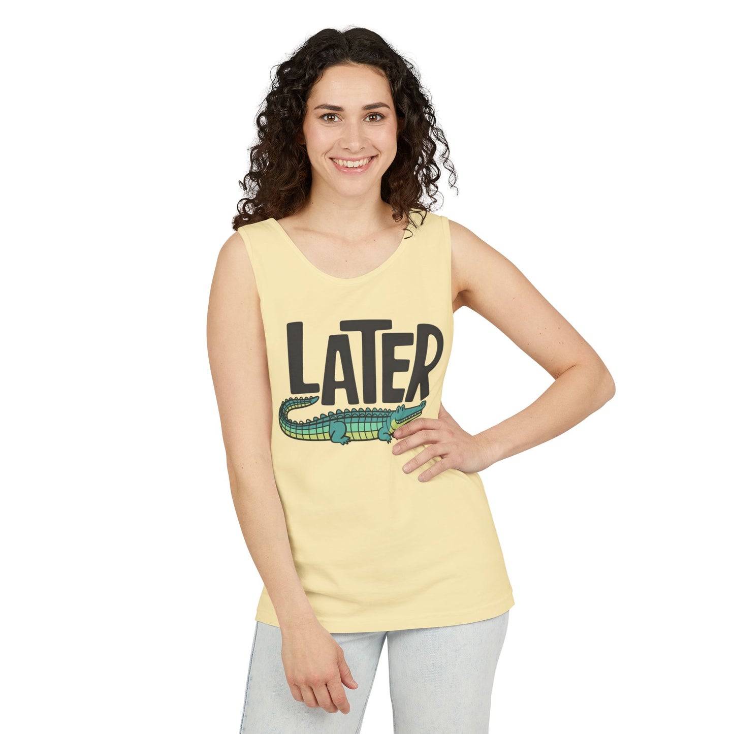 Later Gator Garment-Dyed Tank Top