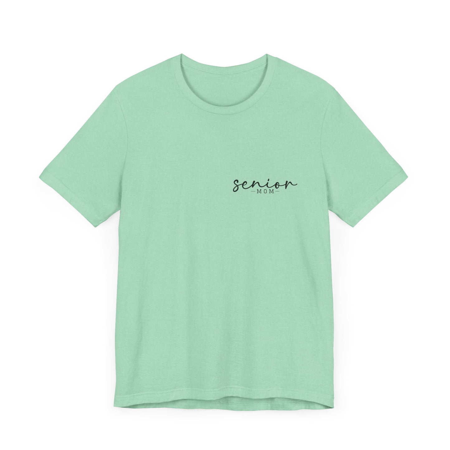 Senior Mom Pocket Jersey Short Sleeve Tee