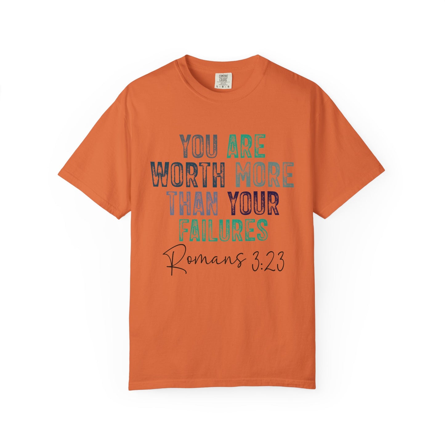 Know Your Worth Garment-Dyed T-shirt