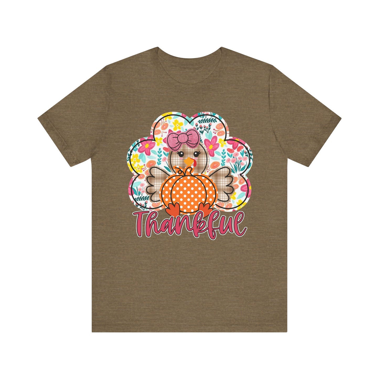 Thankful Turkey Jersey Short Sleeve Tee