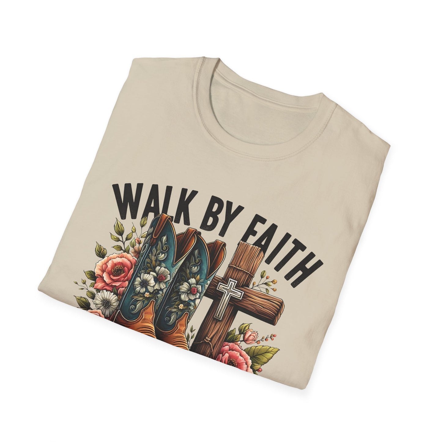 Walk By Faith Even When You Cannot See Softstyle T-Shirt